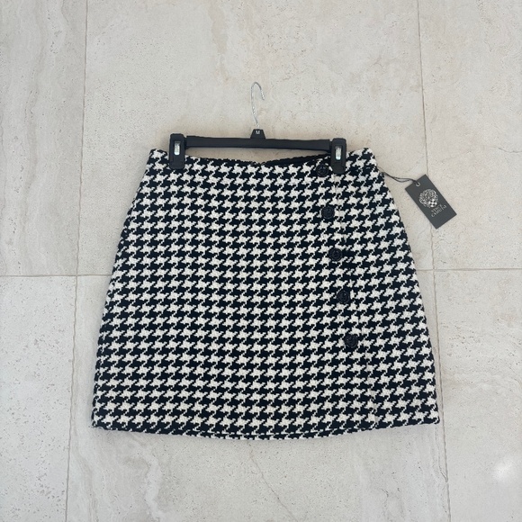 Vince Camuto Houndstooth Skirt - Picture 1 of 2